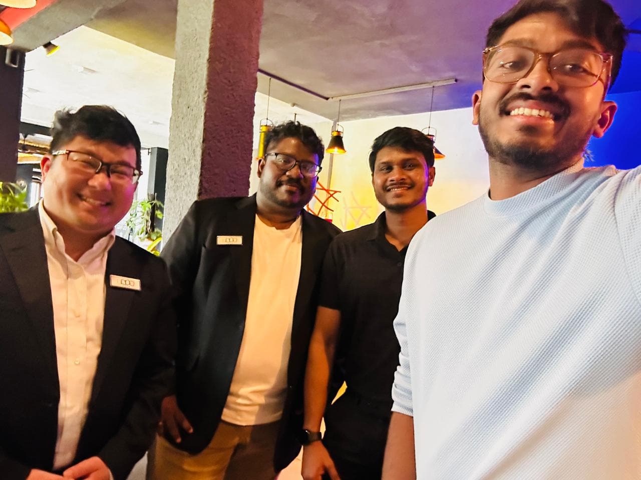 Ravuma Lanka team in discussion with ZOHO Singapore Managers